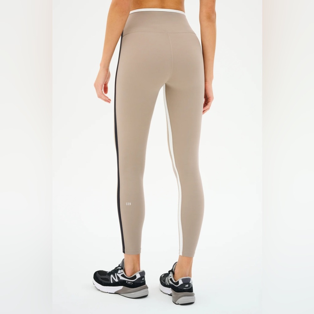 Splits59 Sammy High Waist Rigor 7/8 Leggings Latte & Black size XL New $138msrp
